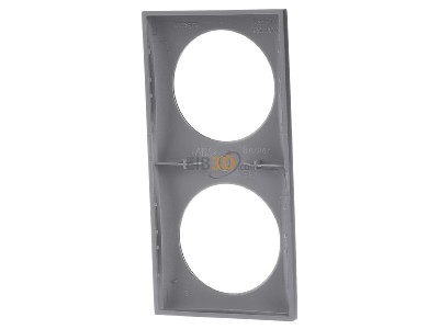 Ansicht hinten Berker 918262524 Rahmen 2fach eds lackiert 