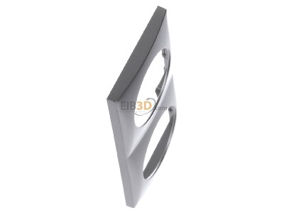 View top left Berker 918262524 Frame 2-gang stainless steel 
