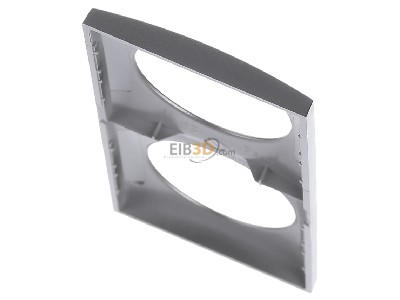 Top rear view Berker 918262524 Frame 2-gang stainless steel 
