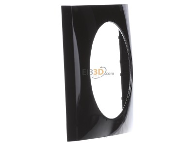 View on the left Berker 918272510 Frame 1-gang black 
