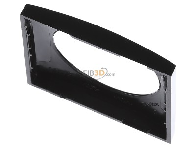 Top rear view Berker 918272510 Frame 1-gang black 
