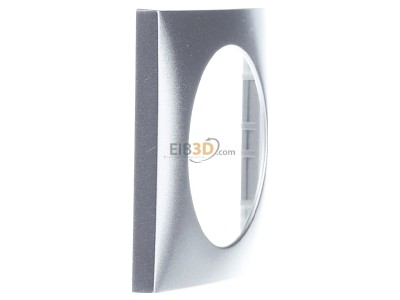 View on the left Berker 918272558 Frame 1-gang aluminium 
