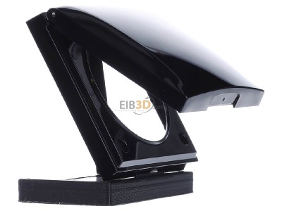 View on the left Berker 918282510 Frame 1-gang black 
