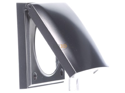 View on the left Berker 918282524 Frame 1-gang stainless steel 
