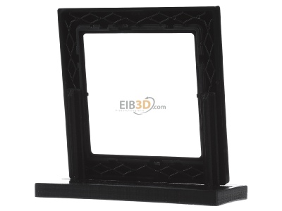 Ansicht hinten Jung FD 981 SW Rahmen 1-fach sw waage/senkrecht 