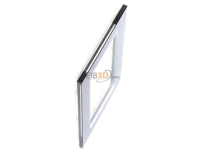 Ansicht oben links Jung LSP 982 GL SW Glasrahmen 2-fach sw waage/senkrecht 