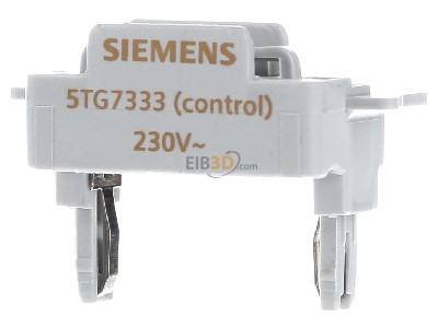 Frontansicht Siemens 5TG7333 GlimmLampe Delta, 230V 0,9mA 