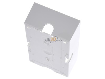 Top rear view Peha D 20.692.022 Surface mounted housing 2-gang white 
