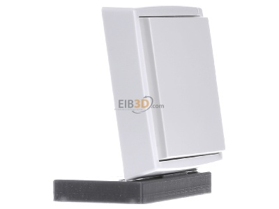 Ansicht links Peha D450/61.022 FU-BLS N Mini-Wandsender rws hochgl 2 Kanal Einzelmont. 