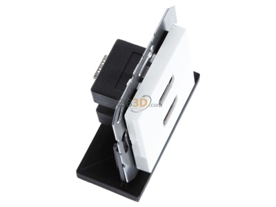 View top left Jung MA A 1133 WW Multifunctional connection box white 

