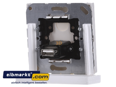 Ansicht hinten Jung MA LS 1122 WW Multimedia-Anschluss aws USB m.Tragring 