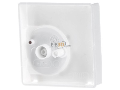 Back view Alre-it JZ-001.020 Cover plate white 
