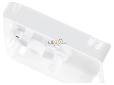 Top rear view Alre-it JZ-001.020 Cover plate white 
