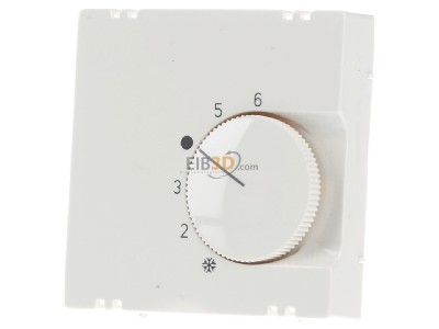 Front view Alre-it JZ-001.110 Cover plate white 
