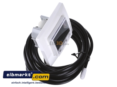 Ansicht oben links Eberle Controls FITnp 3L wei UP-Thermostat 