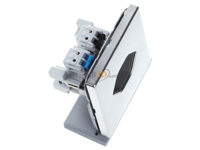 Ansicht oben links Jung ES 1520-13 SEV Steckdose Schweizer Norm Typ 13, 10A, 250V 