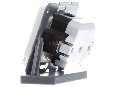 Ansicht rechts Berker 41106089 SCHUKO-Steckdose pws samt Kontroll-LED 