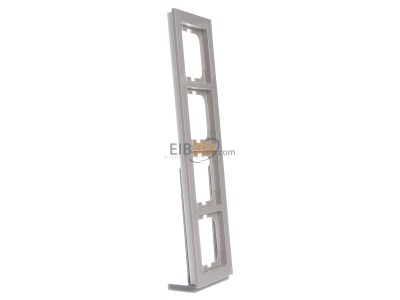 Ansicht links Busch Jaeger 1724-299 Rahmen 4-fach maison-beige 