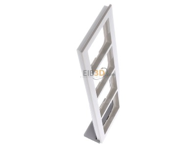 Ansicht oben links Busch Jaeger 1724-299 Rahmen 4-fach maison-beige 