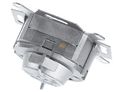 Top rear view Busch Jaeger 0218/11-101 RJ45 8(8) Data outlet 6A (IEC) grey 
