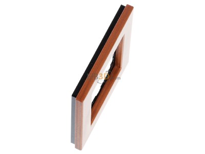 View top left Merten MEG4051-3470 Frame 1-gang wood 
