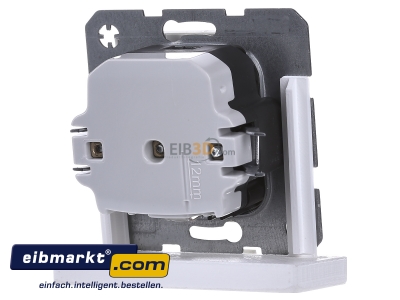 Ansicht hinten Berker 41091909 SCHUKO-Steckdose pws/matt LED-Orientierungsl. 