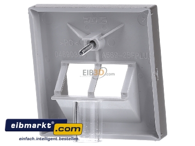 Ansicht hinten Jung A 569-2 BFPLUA CH Abdeckung champ. f�r IAE/UAE-Dose 