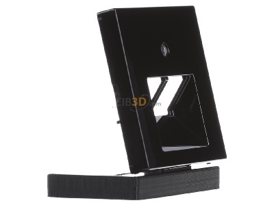 Ansicht links Jung A 569-2 BFPLUA SW Abdeckung sw f�r IAE/UAE-Dose 