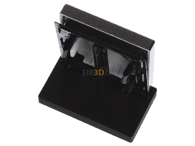 Ansicht oben hinten Jung A 590 MO Wippe mokka f�r Schalter/Taster 