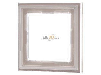Ansicht hinten Jung AC 581 GL CH Glasrahmen 1fach champ waage-/senkrecht 