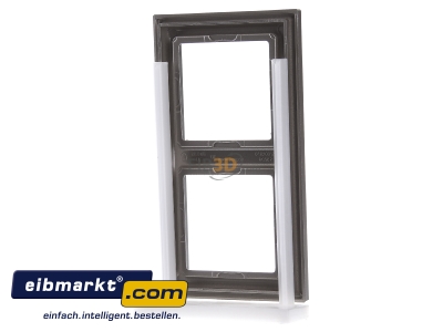 Ansicht hinten Jung AC582CH Rahmen 2fach champ waage-/senkrecht AC 582 CH