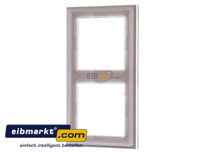 Ansicht hinten Jung AC 582 GL CH Glasrahmen 2fach champ waage-/senkrecht 