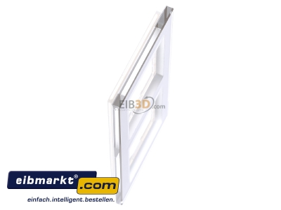 Ansicht oben links Jung AC 582 GL CH Glasrahmen 2fach champ waage-/senkrecht 