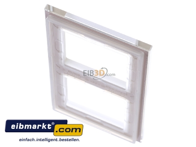 Ansicht oben hinten Jung AC 582 GL CH Glasrahmen 2fach champ waage-/senkrecht 