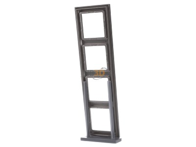 Ansicht hinten Jung AC 584 CH Rahmen 4-fach champ waage-/senkrecht 