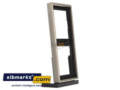 Ansicht links Jung ME 2982 C Rahmen 2fach Mess/clas waage-/senkrecht 