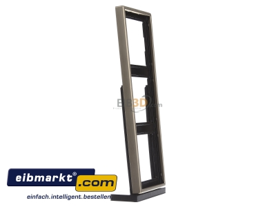 Ansicht links Jung ME 2983 C Rahmen 3fach Mess/clas waage-/senkrecht 