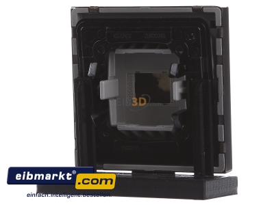 Back view Jung ME 2990 AT Cover plate for switch/push button brass
