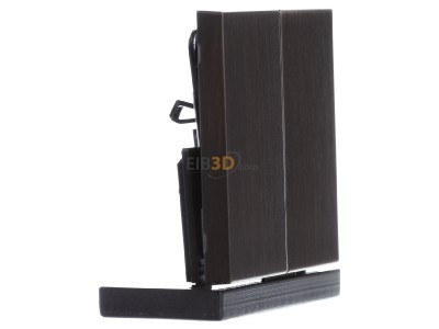 View on the left Jung ME 2995 AT Cover plate for switch/push button brass 
