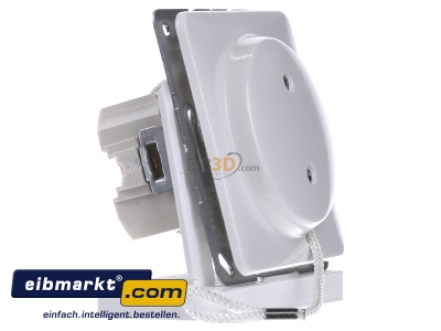 View on the left Jung Z 506 NUZV WW Two-way switch flush mounted white
