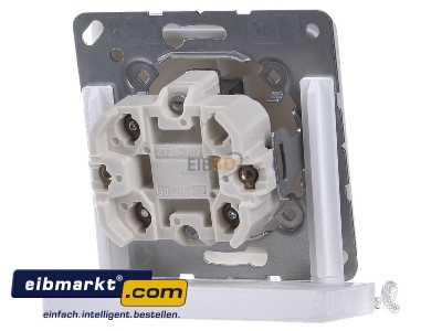 Back view Jung Z 506 NUZV WW Two-way switch flush mounted white
