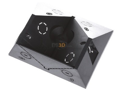 Ansicht oben hinten Busch Jaeger 6868-35 Decken-/Eckadapter f.Busch Wchter 