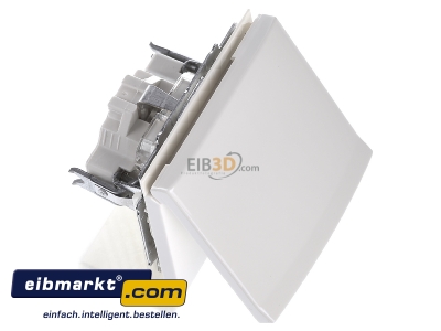 Ansicht oben links Busch-Jaeger 20 EUGKB-32-101 Schuko-Steckdoseneinsatz IP44 wei 
