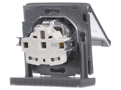 Ansicht hinten Busch Jaeger 20 EUGKB-33-101 Schuko-Steckdoseneinsatz IP44 alusilber 
