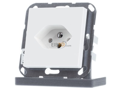 Front view Jung A 1520-13 BF SEV WW Socket outlet (receptacle) white 
