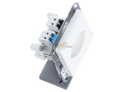 View top left Jung A 1520-13 BF SEV WW Socket outlet (receptacle) white 
