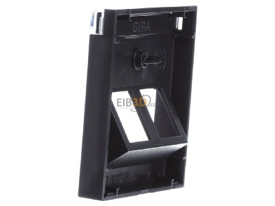 View on the right Gira 264028 Central cover plate Modular Jack 
