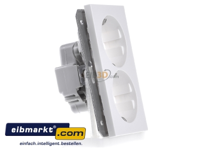 View on the left Gira 273527 Socket outlet protective contact 
