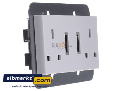 View on the left Gira 278303 Socket outlet british standard
