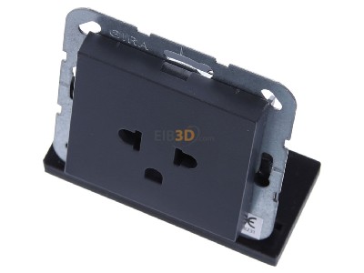 View up front Gira 284028 Socket outlet (receptacle) 
